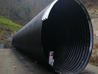 乡村路建设直径3米钢波纹涵管 金属波纹管涵桥梁涵洞加固加宽图2